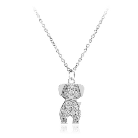 Collana in argento con Zircone