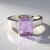 Anello in argento con Ametista Rose de France