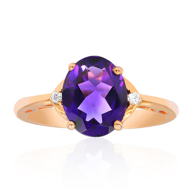 Amethyst-Goldring