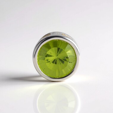 Peridot-Silberanhänger (MONOSONO COLLECTION)