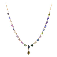 Collar en oro con Zafiro (CIRARI)