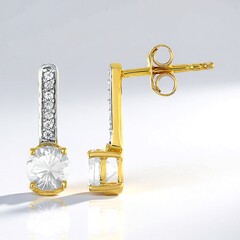 Orecchini in argento con Zircone