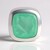Ciondolo in argento con Quarzo verde pastello (MONOSONO COLLECTION)