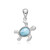 Ciondolo in argento con Larimar
