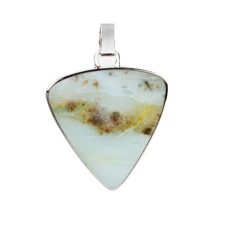 Pazifik-Chalzedon-Silberanhänger
