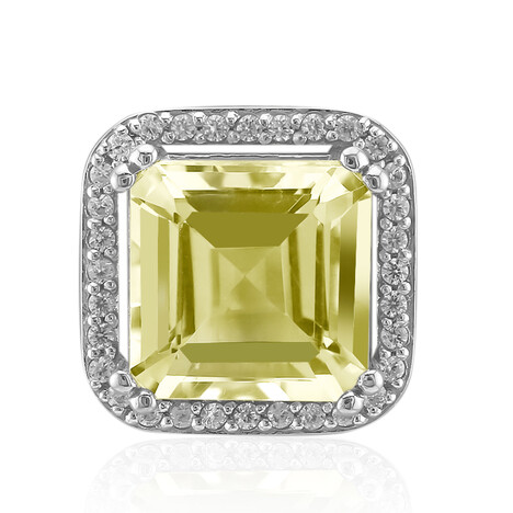 Limonen-Citrin-Silberanhänger