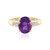 Amethyst-Silberring