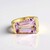Anello in argento con Ametista Rose de France (KM by Juwelo)