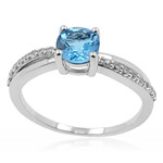 Marambaia Topaz Silver Ring