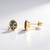 Orecchini in oro con Tanzanite Verde (CUSTODANA)