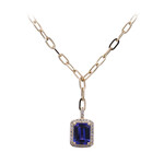 AAA-Tansanit-Goldcollier (CIRARI)