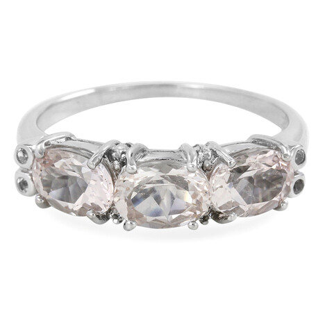 Danburite Silver Ring