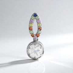 Ciondolo in argento con Zircone