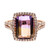 Anello in oro con Ametrina (CIRARI)