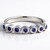 Anello in argento con Tanzanite