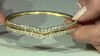 Brazalete en plata con Zircón (Adela Silber)