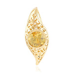 9K Yellow Zircon Gold Pendant (Ornaments by de Melo)