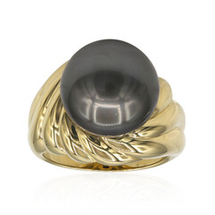 Anello in argento con Perla Tahitiana (TPC)