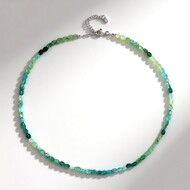 Collier en argent et Grandidierite
