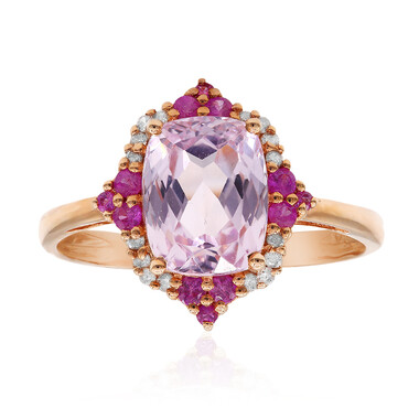Anello in oro con Morganite AAA (CIRARI)