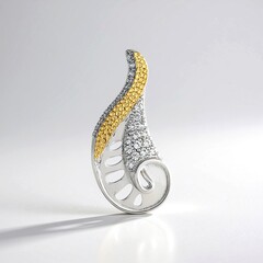 Ciondolo in argento con Zircone (MONOSONO COLLECTION)