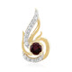 9K Songea Ruby Gold Pendant