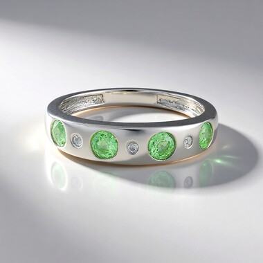 Mint-Kyanit-Silberring