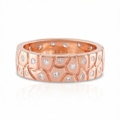 Anello in oro con Diamante I2 (H) (de Melo Gold)