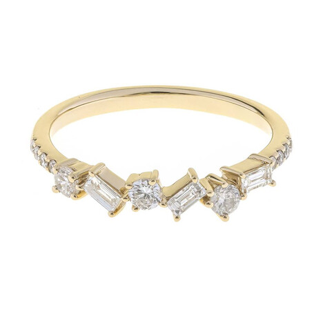 14K SI1 (H) Diamond Gold Ring (CIRARI)