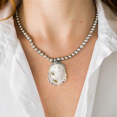 Collar en plata con Concha (TPC)
