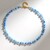 Collana in argento con Acquamarina Brasiliana