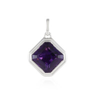 Sambia-Amethyst-Silberanhänger (de Melo)