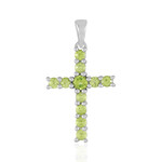 Colgante en plata con Peridoto