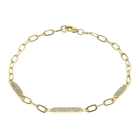 Gouden armband met SI1 (H) Diamanten (CIRARI)