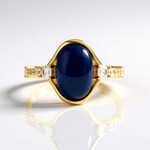 Blue Opal Silver Ring (KM by Juwelo)