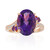 Marokkanischer Amethyst-Silberring