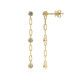 Orecchini in oro con Diamante I1 (H) (CIRARI)