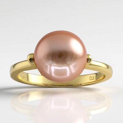 Anello in argento con Perla Ming (TPC)