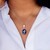 Ciondolo in argento con Sodalite (Desert Chic)