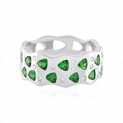 Tansania-Tsavorit-Goldring