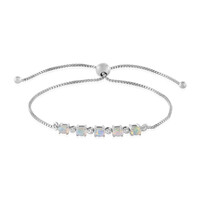 Bracciale in argento con Opale di Welo