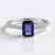 Anello in argento con Iolite