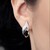 Boucles d'oreilles en argent et Zircon