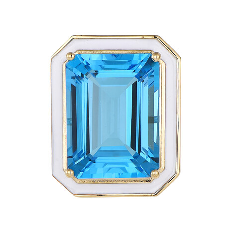 Marambaia Topaz Silver Pendant