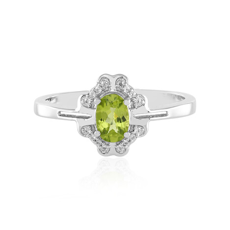 Peridot-Silberring