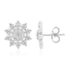 I1 (G) Diamond Silver Earrings (Annette)
