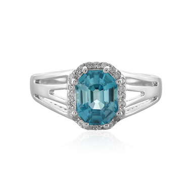 Anello in argento con Zircone Ratanakiri