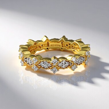 Anillo en plata con Zircón