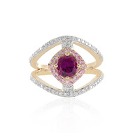 Magenta-Granat-Goldring (SUHANA)