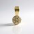 Ciondolo in oro con Diamante Champagne I2 (de Melo Gold)